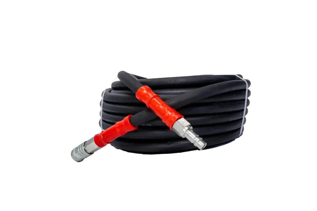 1/2" x 100' Air Hose with QC Fittings