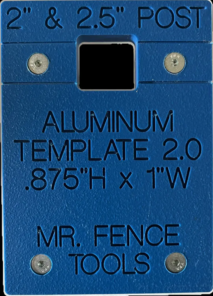 Aluminum Template 2.1™