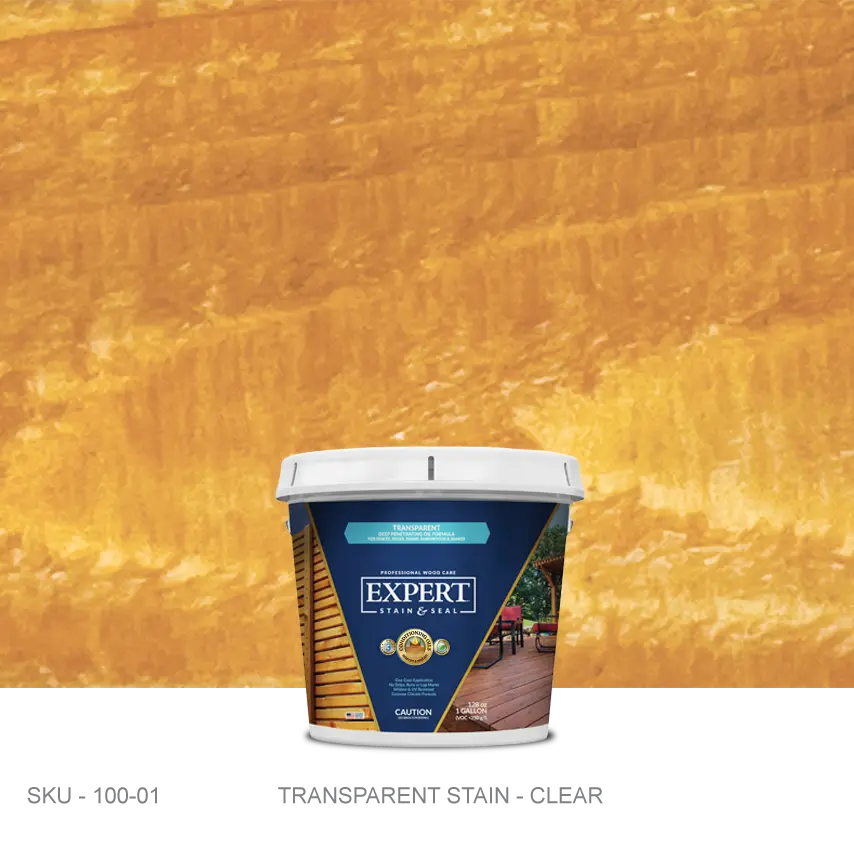 EXPERT Stain & Seal | Clear Fence, Deck, and Wood Stain & Sealer