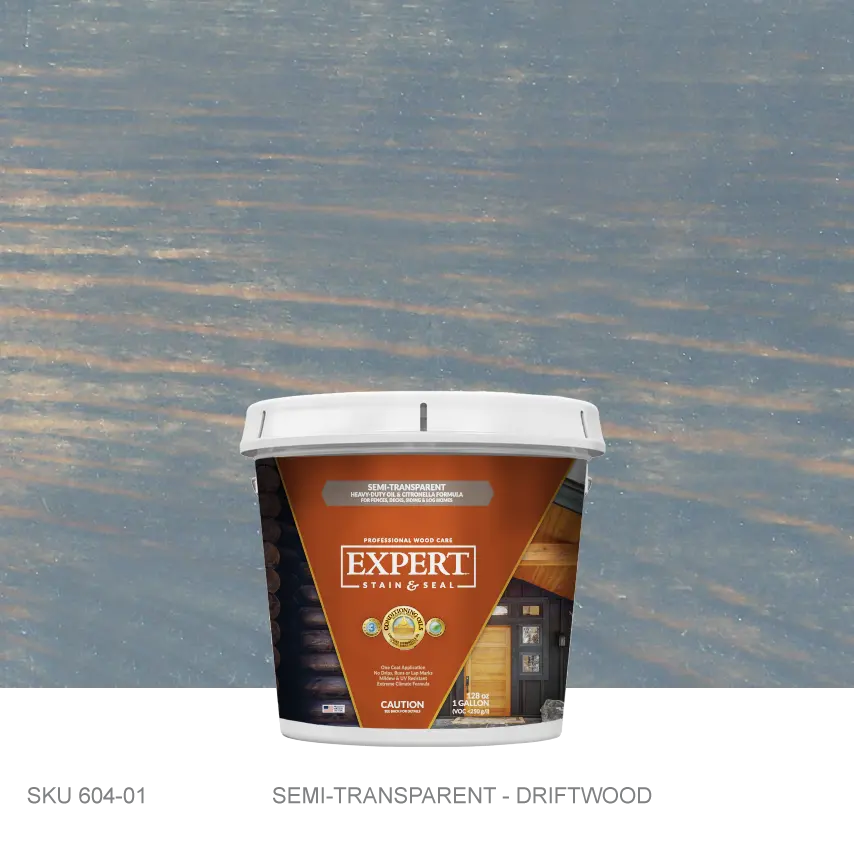 EXPERT Stain & Seal | Semi-Transparent Log & Timber Oil