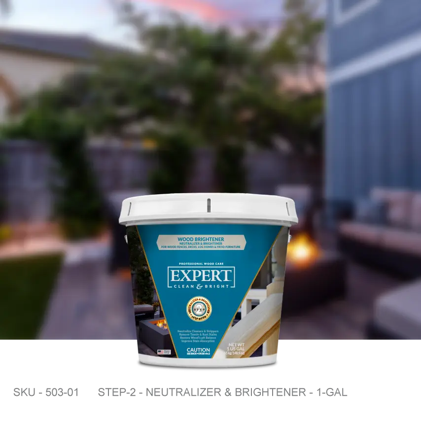 EXPERT Clean & Bright | Wood Brightener: 100% Oxalic Acid