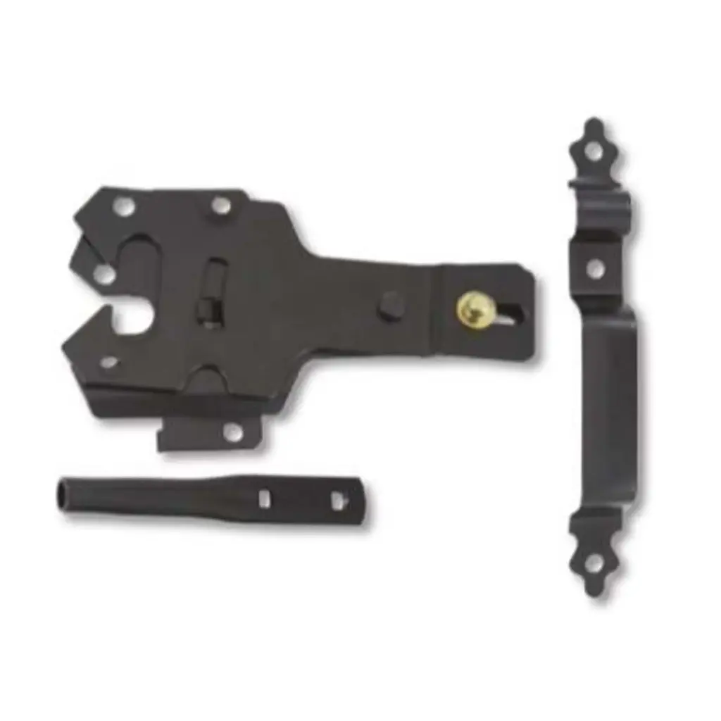 Contemporary Gate Latch with Handle (Wide Mouth)