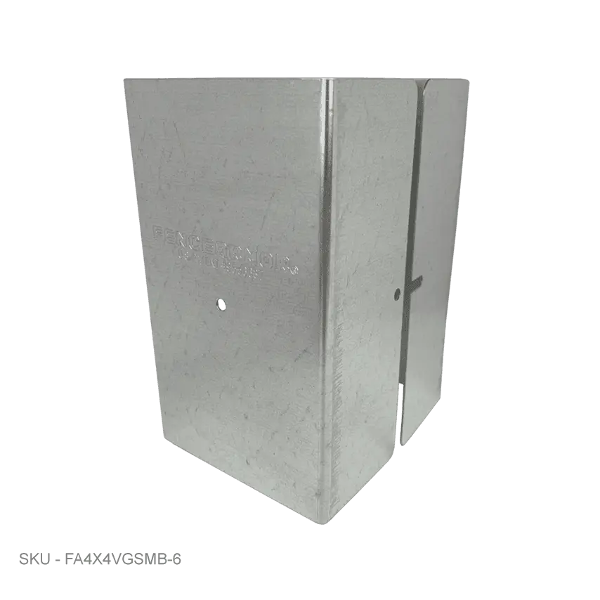 Fence Armor Pro Series Post Protection & Mailbox Post Protectors - 6" Tall