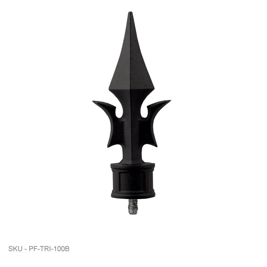 Fence Armor Post Caps Accent Finials – Trident