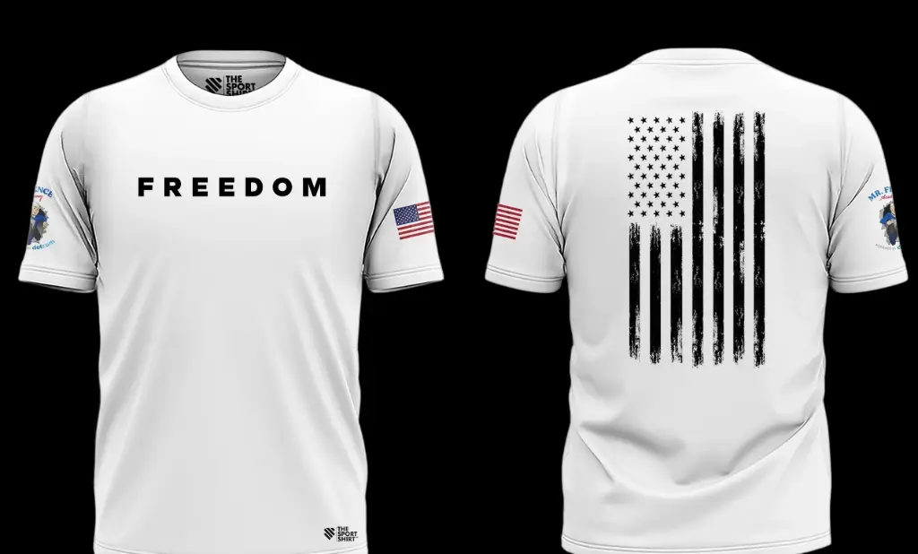Freedom Tee by Mr. Fence Academy 