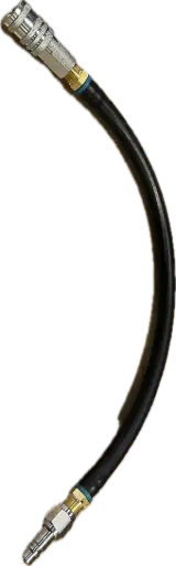 [MFT-HOSE24] 1/2" x 24" Air Hose Extension w/ QC Fittings