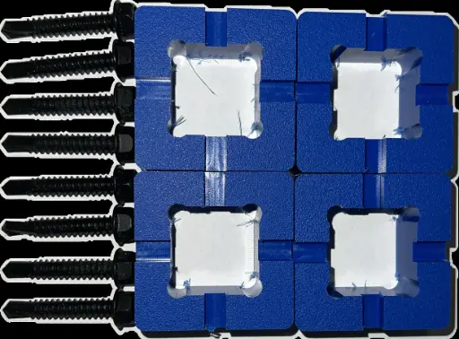 Aluminum 1"x1" Rail Gate Block Kit