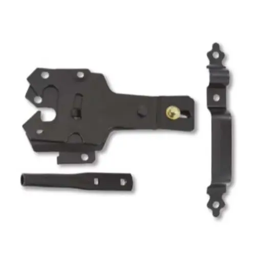 Contemporary Gate Latch with Handle (Wide Mouth)