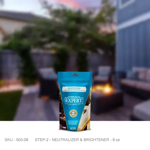 EXPERT Clean & Bright | Wood Brightener: 100% Oxalic Acid