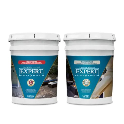 EXPERT Clean & Bright | Wood Stripper + Neutralizer & Brightener