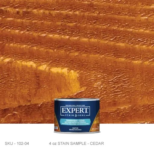 EXPERT Stain & Seal | Sample Fence & Deck Stain 4oz 3 Pack