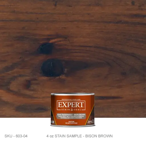 [600-00] EXPERT Stain & Seal | Sample Log & Timber Oil 4oz 3 Pack