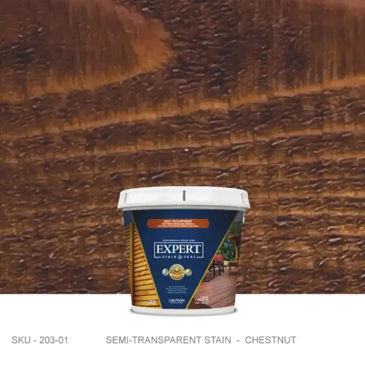 EXPERT Stain & Seal | Semi-Transparent Wood Stain & Sealer