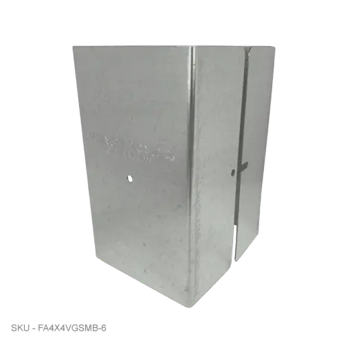 Fence Armor Pro Series Post Protection & Mailbox Post Protectors - 6" Tall